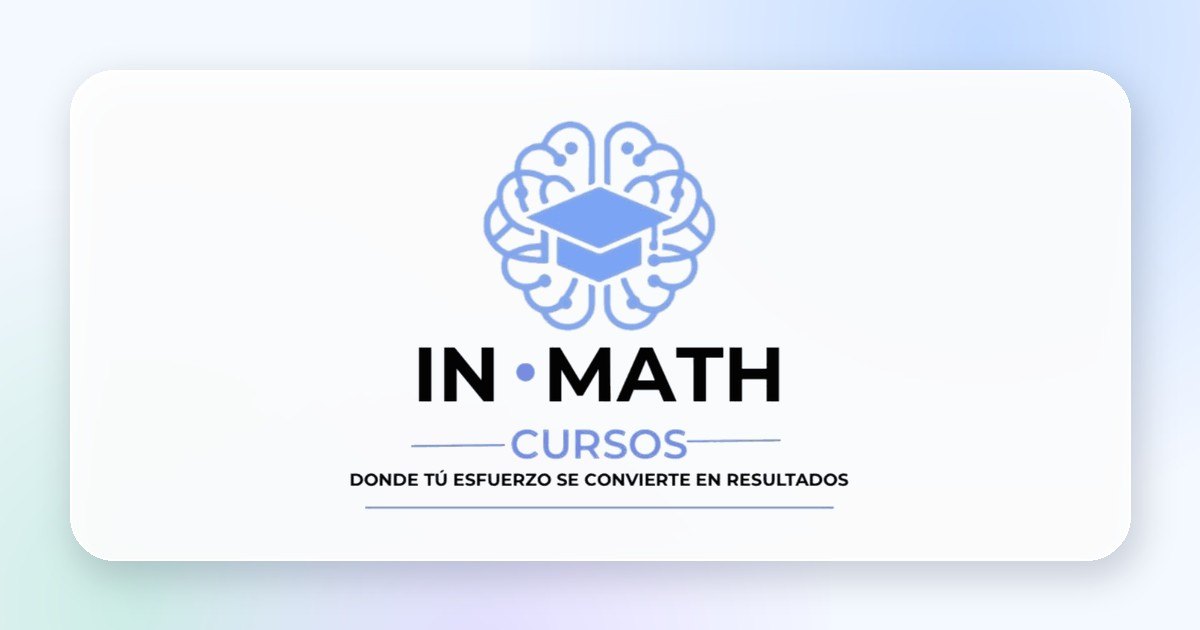 Cursos Inmath